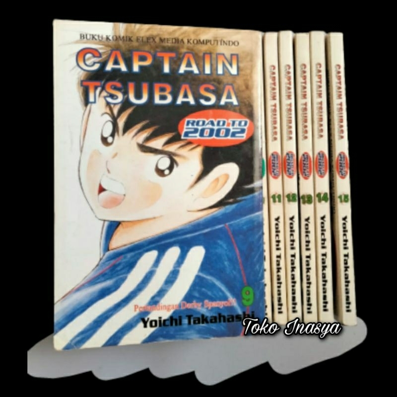 MANGA / KOMIK CAPTAIN TSUBASA ROAD TO 2002 (BY YOICHI TAKAHASHI) / FULLSET VOL 1-15 TAMAT / ORIGINAL