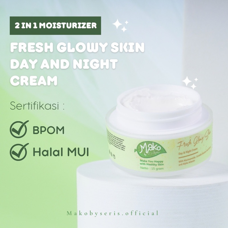 Kusuma Beauty Shop - Mako By Seris Day and Night Cream