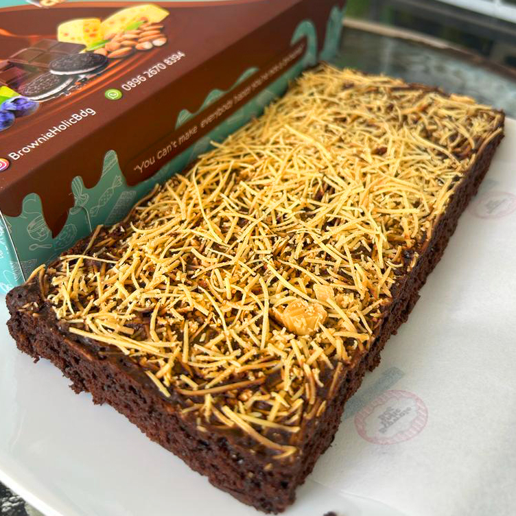 

Ssl09 Brownies Keju Chedar Cheese Fudgy Brownieholicbdg