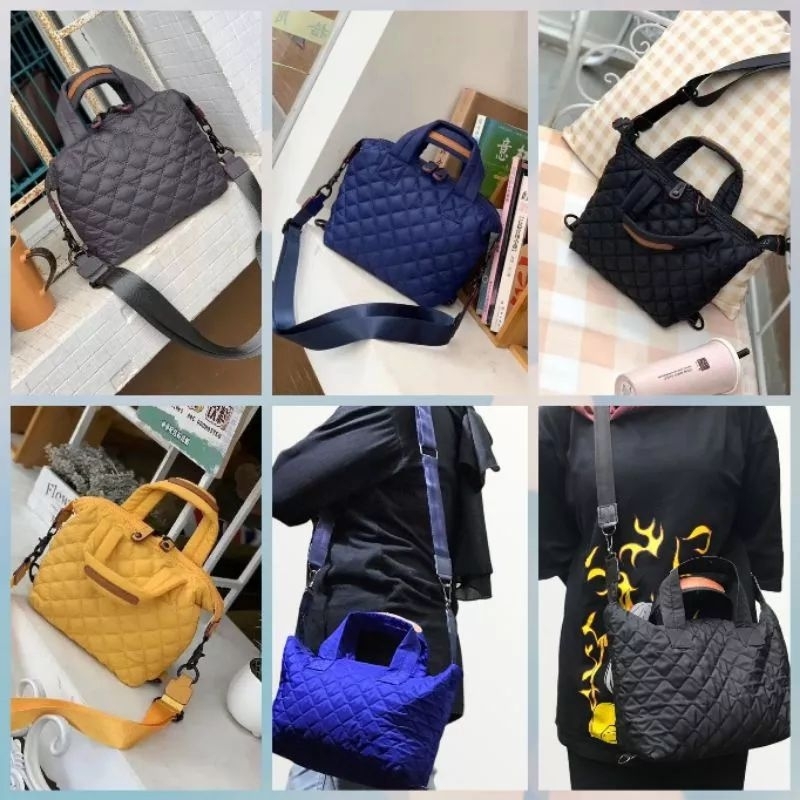 Ready Tas SLempang Wanita Tas Puffy Kim Bag Bisa Selempang dan Tote bag