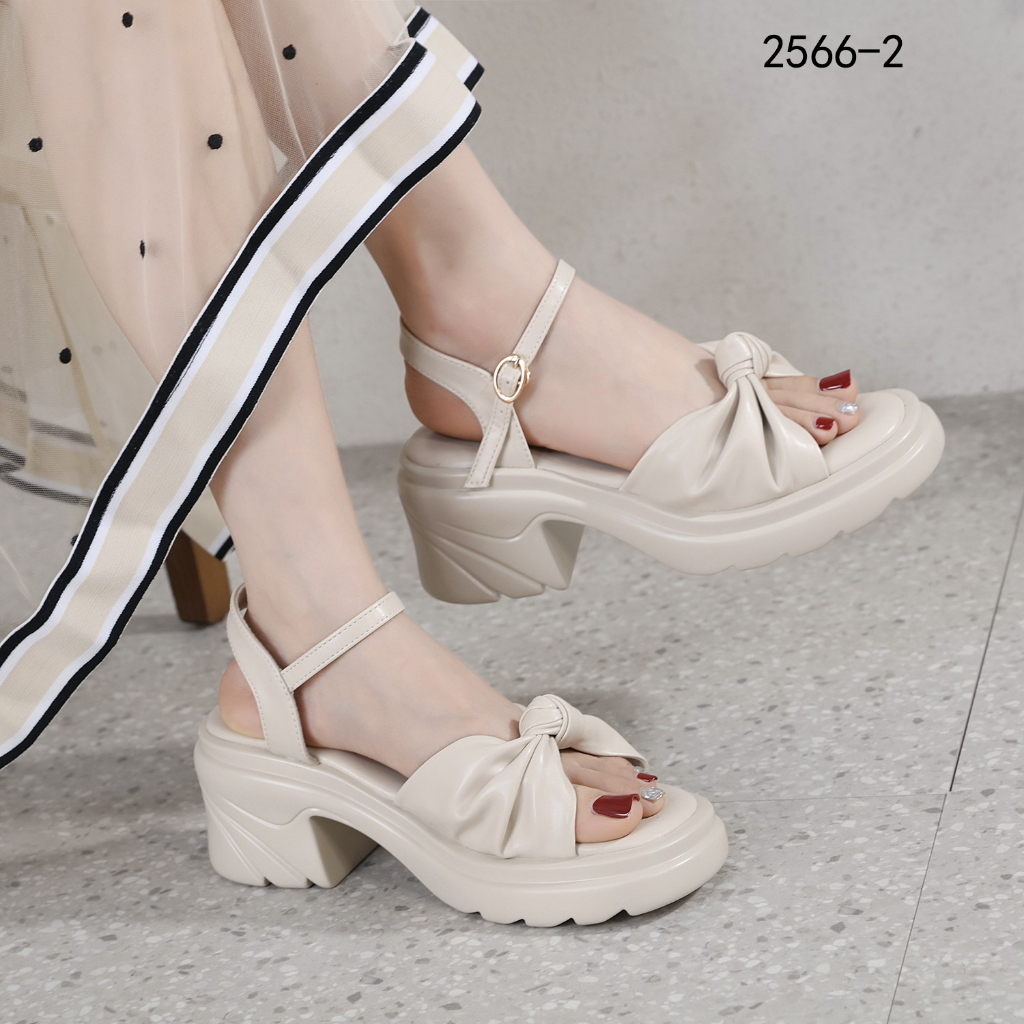 2566-2 Platform Sandals Ankle Straps