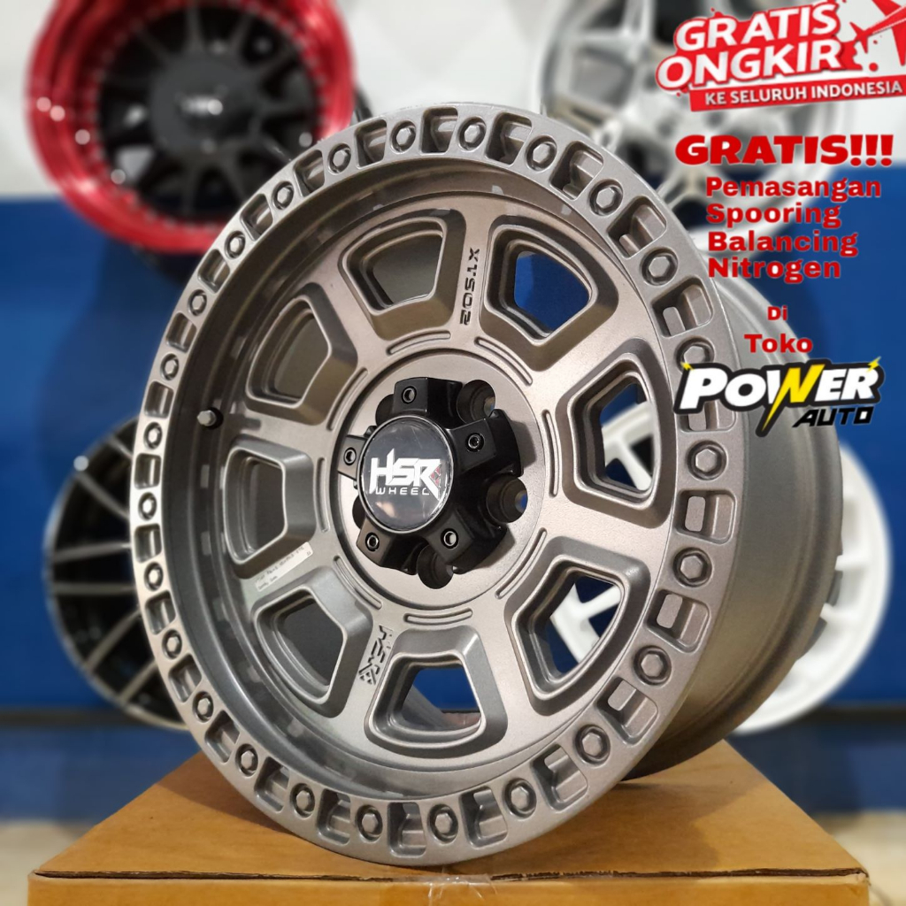 VELEK OFFROAD R16 UNTUK KATANA,JIMNY,ROCKY,VITARA DLL