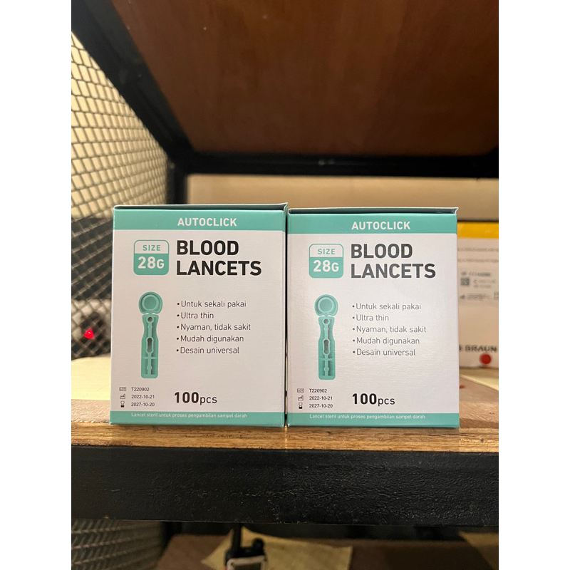 Blood Lancets 28G Onemed Jarum Lancet