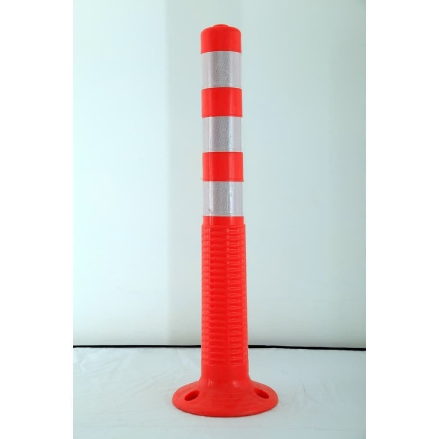 Stick Cone Rubber 80cm / Cone Pembatas Jalan / Stick Cone rubber