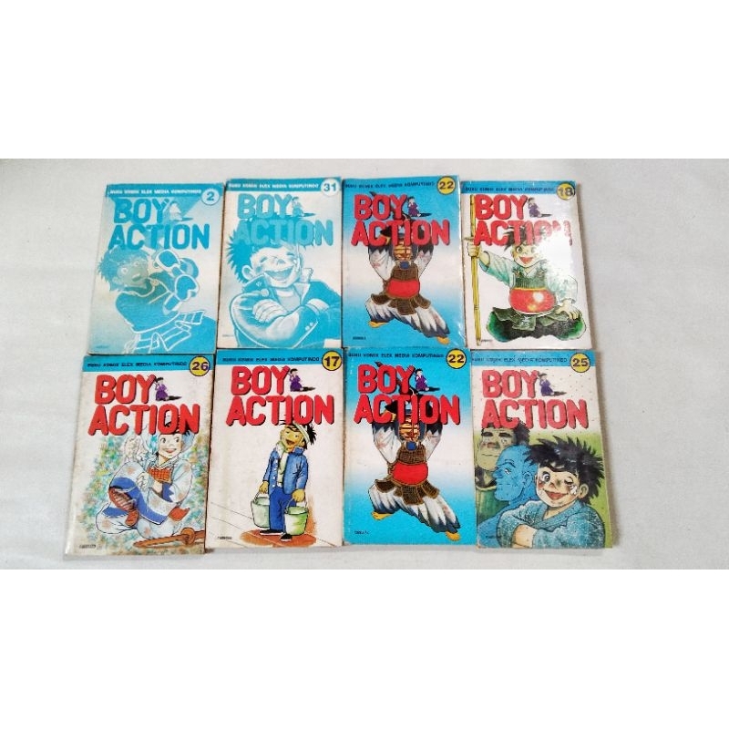 boy action komik
