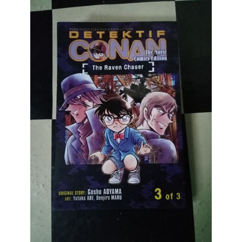 Komik Detektif Conan The Movie The Raven Chaser vol 3