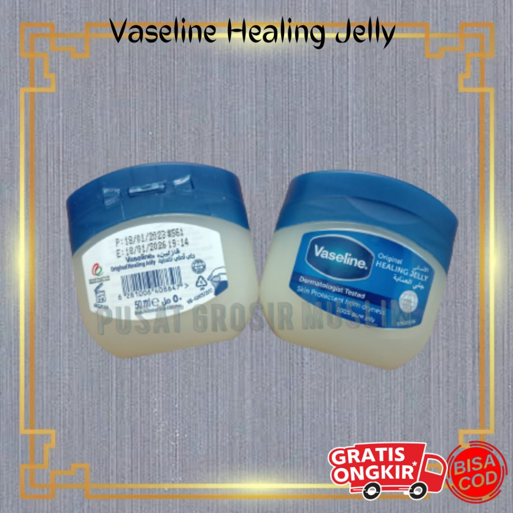 (ALL) Promo Vaseline BlueSeal Aloevera dan Vaseline Smooth Petroleum Jelly 50 ML