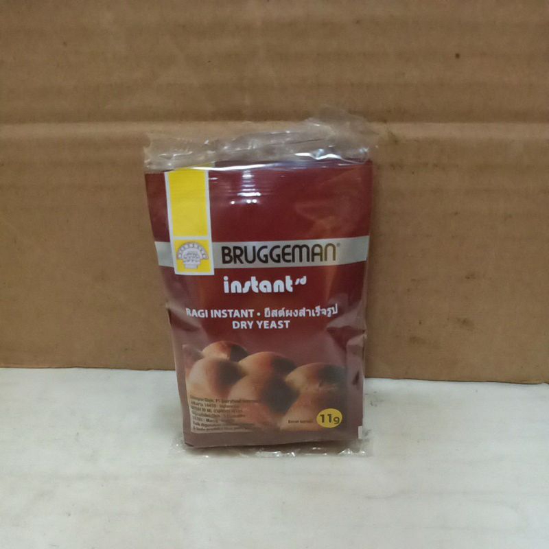 

Bruggeman Brown Ragi Instant Dry Yeast 11 gr isi 4 pcs