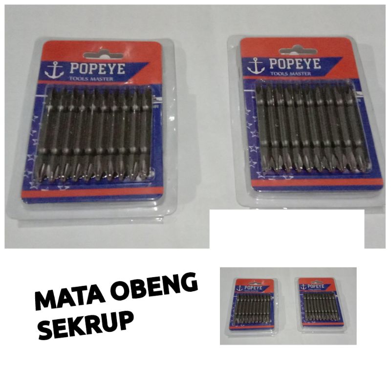 mata obeng baut sekrup taso