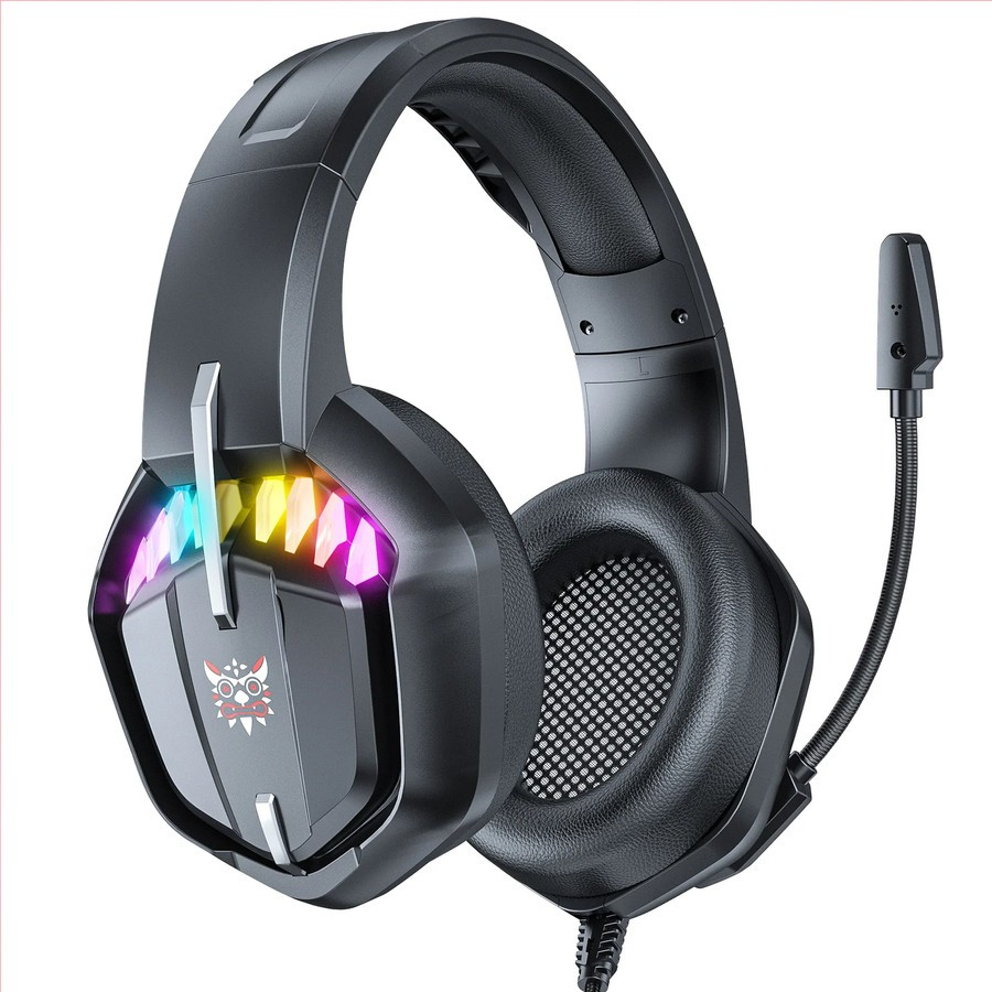 Onikuma X28 RGB Gaming Headphone With Noise Canceling