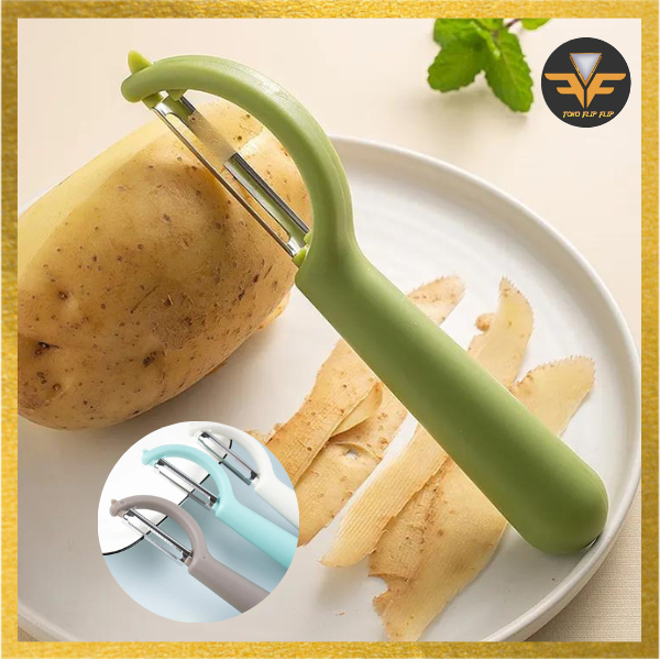 Peeler Pisau Pengupas Kulit Buah Sayuran Alat Pengupas Buah Kentang Wortel Fruit Slicer Knife Peeler Serbaguna TERMURAH TERLARIS