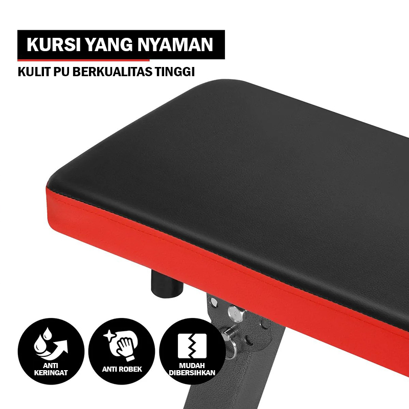 Bench press kecil Multi fungsi Berat Bangku alat olahraga rumahan fitness gym sit up board rak barbel rak