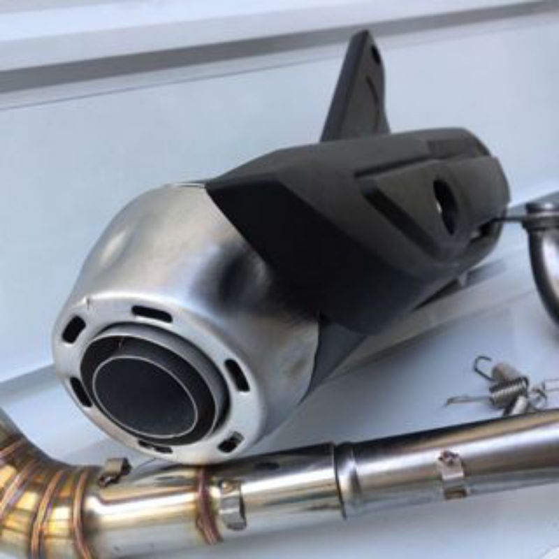 knalpot TZM Project untuk Mio Vario beat Scoopy