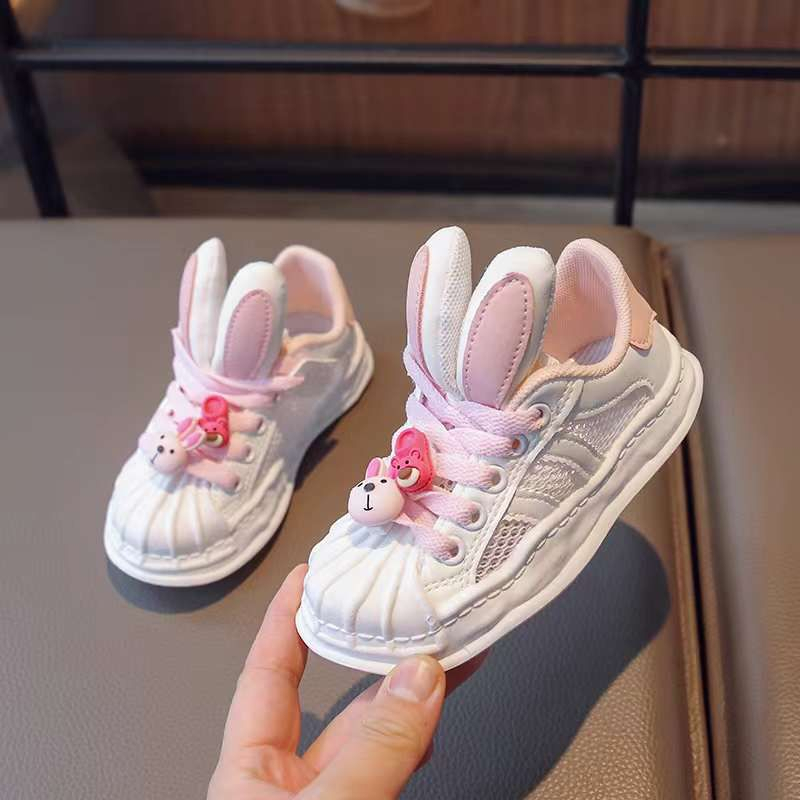 (LOLI-JKT) SP-B830 SEPATU ANAK BUNNY EAR CEWEK SIZE 23-36