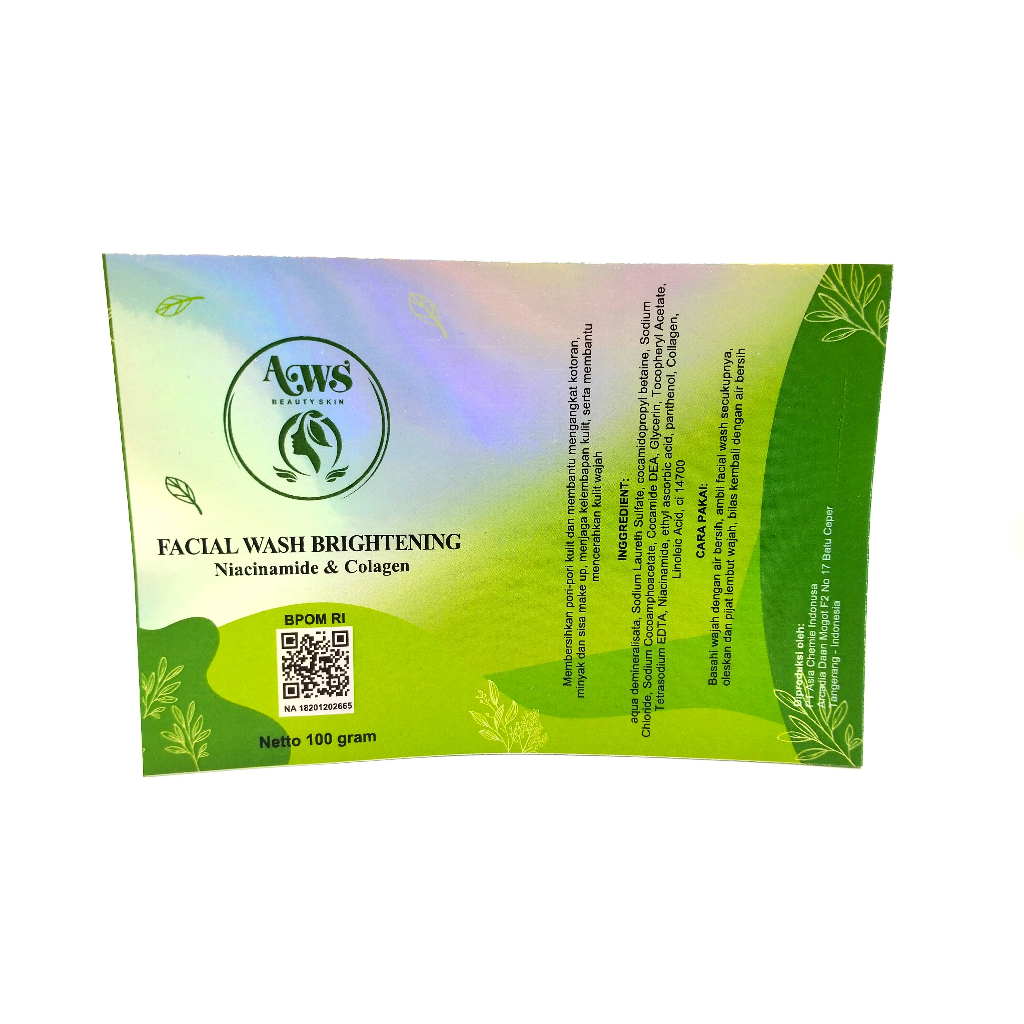 

Stiker hologram custom/ stiker hologram kosmetik custom / stiker custom