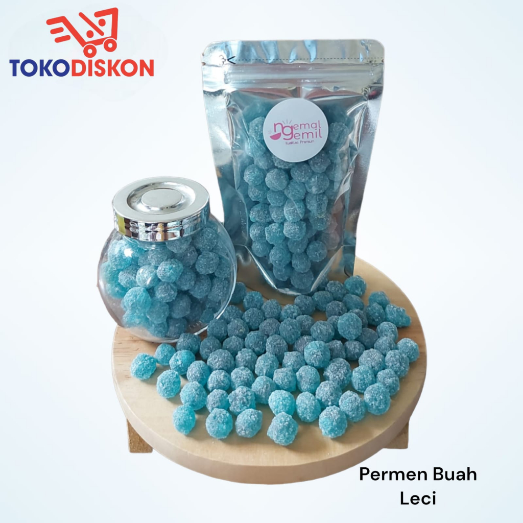 

Permen Rasa Buah Leci Tabur Gula Kualitas Premium