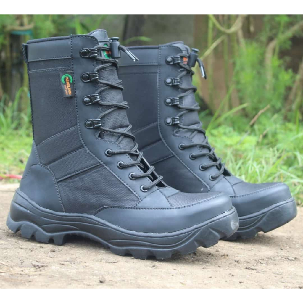 Sepatu Pdl Weba Sepatu Safety Boots pdl Tctical Pria Kerja Tni Porli Brimob Security