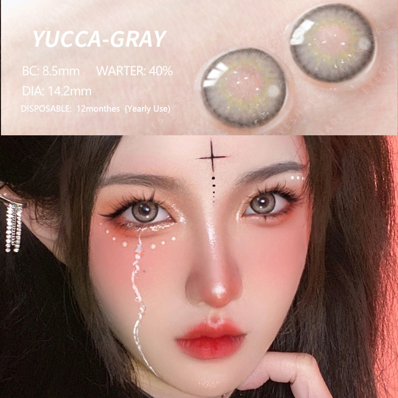 BARBIE Soft contact lens mata besar warna terlaris BARBIE Korea Selatan DIA digunakan setiap tahun: 14.2mm [COD &amp; stok tersedia] -1.00 s/d -6.00 Minus Softlens