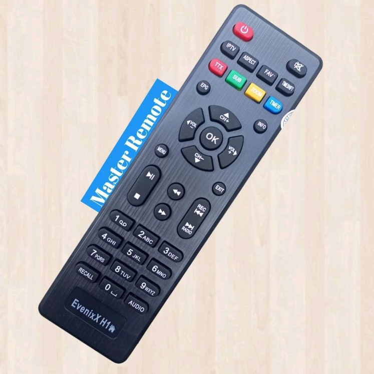 Remote Remot SET TOP BOX STB MATRIX APPLE HD DVB T2 UHF