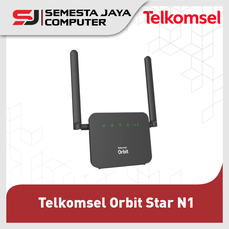 Telkomsel Orbit Star N1 Modem Wifi 4G High Speed FREE KUOTA 150GB