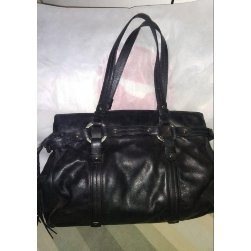 BALLY BAG ORIGINAL // BLACK // HANDLE BAG // PRELOVED