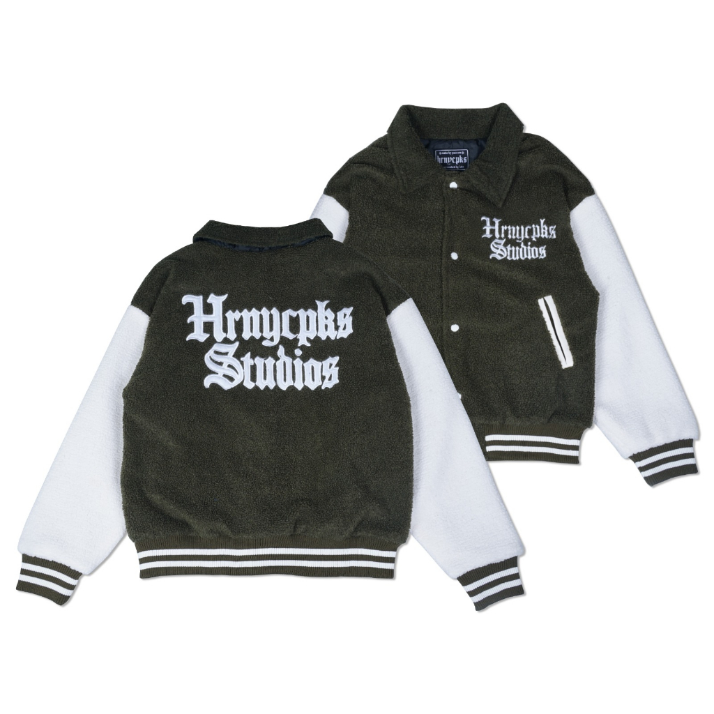 Hornycupcakes - Studios Green - Varsity Jacket