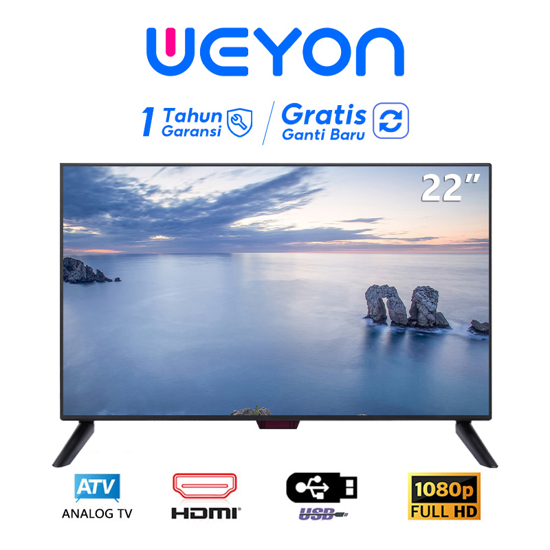 [TV Murah] TV Weyon TV LED 22 inch  TV（WY-A22）