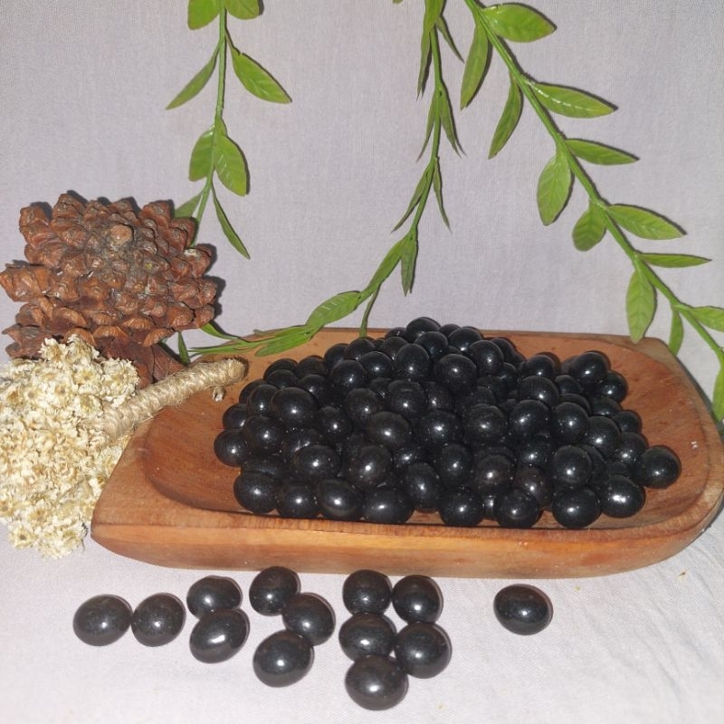 250gram BOLA BISKUIT COKLAT ALMA.SNACK