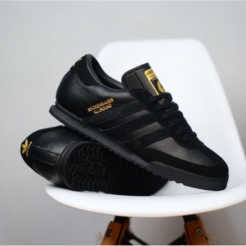 Sepatu Sneakers Pria Adidas Beckenbauer Allround Black Original Indonesia