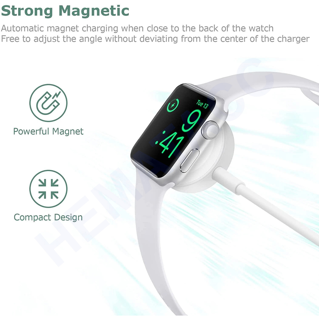 Wireless Charger Smartwatch Series Ultra 8 7 SE 6 5 4 3 2 1 Watch GT2 GT3 DT7 Z18 Z30 W27 HW22 Hematacc