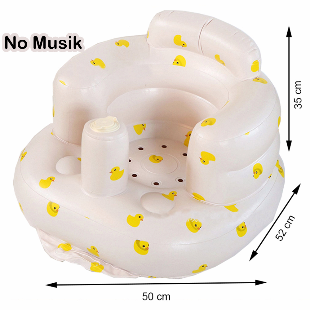 Murah Kursi Pompa Bayi Belajar Duduk Sofa Tiup Lipat Pompa Gratis Kursi Makan Bayi Kursi Duduk Bayi