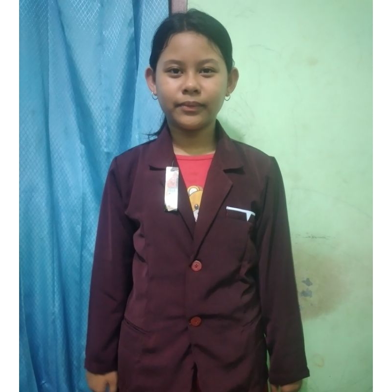 Vct861 jas almamater anak SD, SMP, TPQ /jas wisuda bisa buat anak laki2 dan perempuan