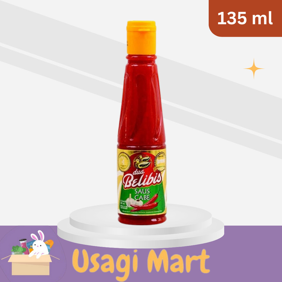 

Dua Belibis Saus Cabe 135 ml Botol Kecil Sauce Sambal Pedas
