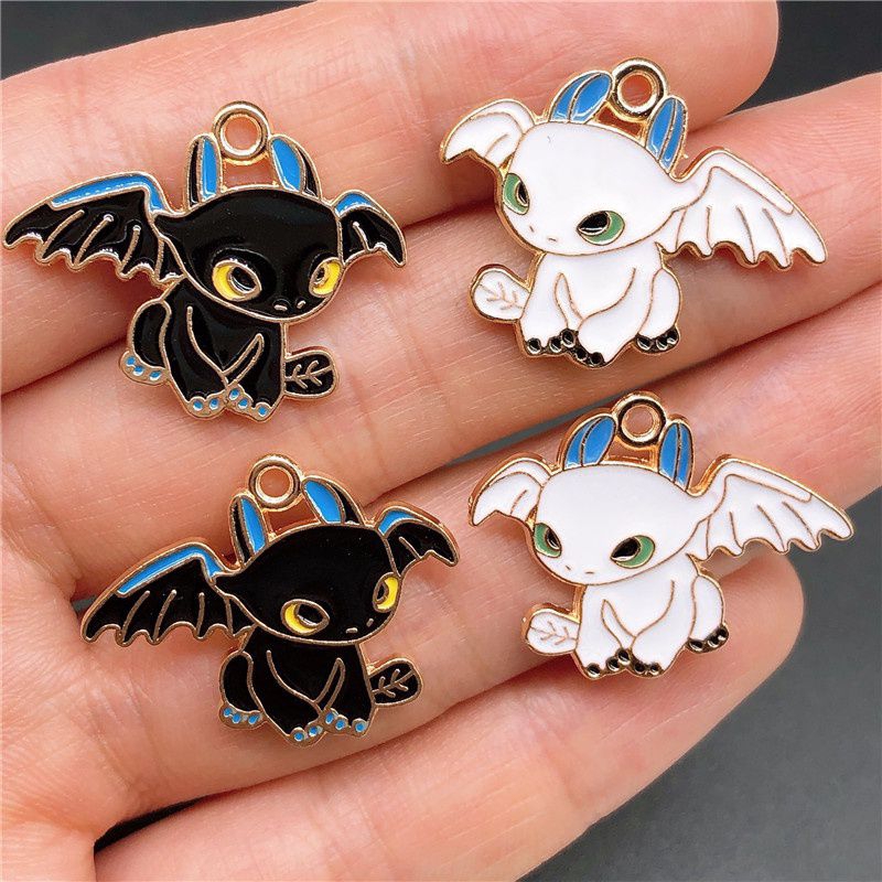 Charm Enamel Epoxy How To Train Your Dragon Toothless (1pcs)