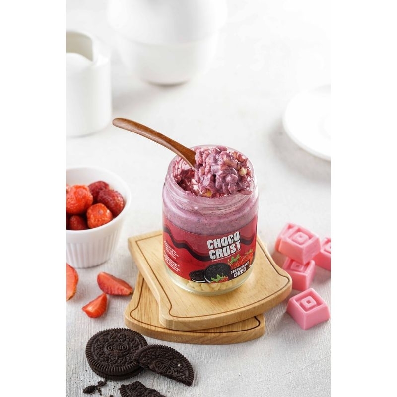 

Coklat lumer in jar | CHOCO CRUST mini jar plastik HALAL MUI