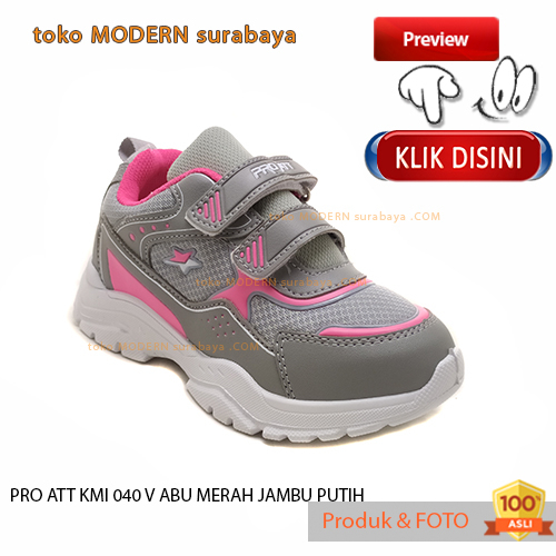 Sepatu anak sepatu sekolah sneakers kets velco PRO ATT KMI 040 V