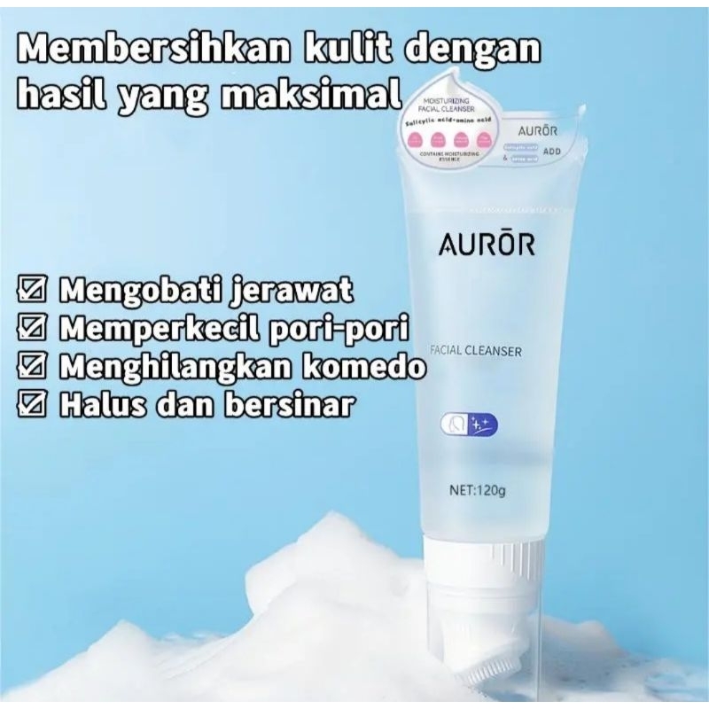 Auror Facial Pembersih Wajah Asam Amino & Asam Salisilat