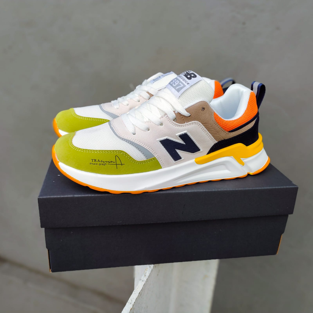 BAYAR DI TEMPAT TERMURAH SEPATU SNEAKERS PRIA NB "BALANCE" 997 SPORT FOR MEN ORIGINAL MADE IN USA / 