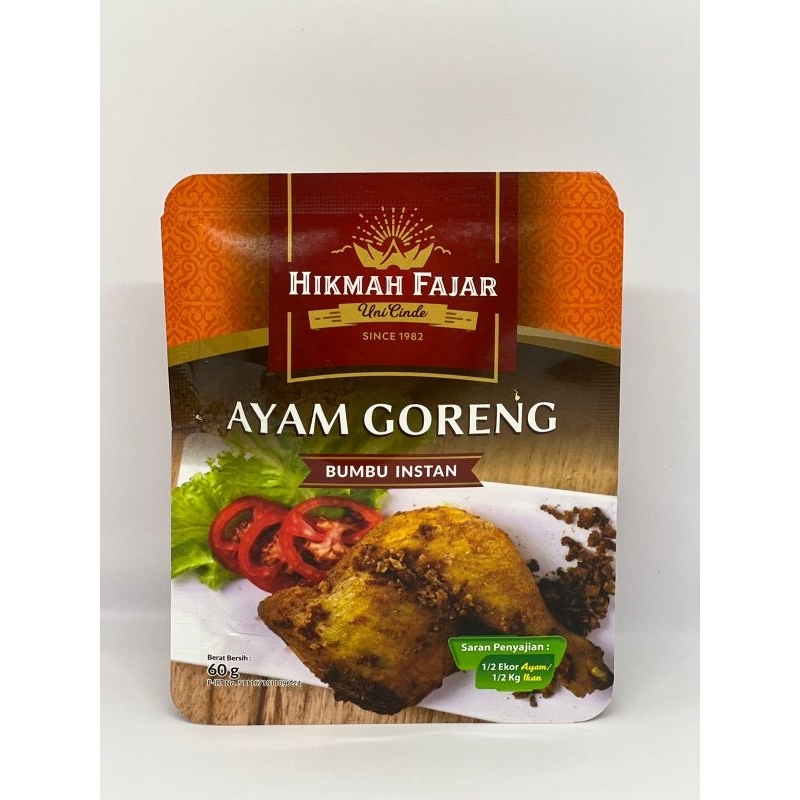 

Ayam Goreng 1/2kg Bahan