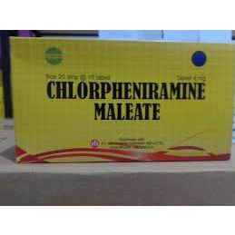 banda aceh grosir per box CTM IFI / 100 tab -- Chlorphenamine Maleate Obat Alergi / gatal gatal / bi