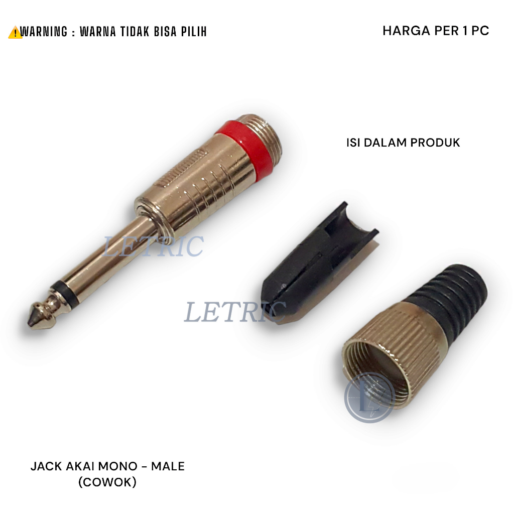 Jack Akai Mono Canare - Kepala - Warna - Male