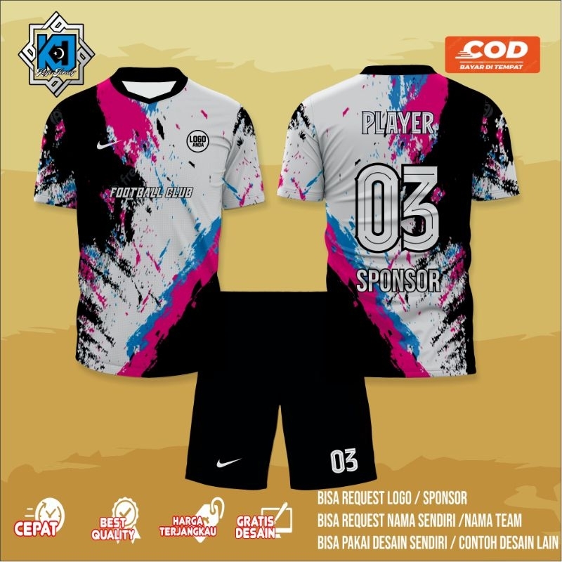JERSEY FUTSAL FULL PRINTING