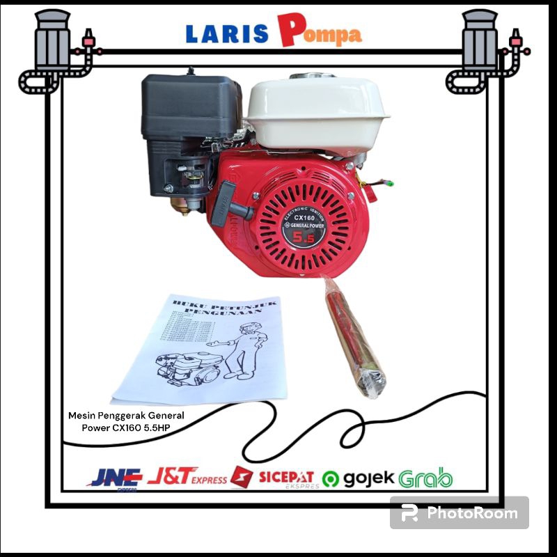 Mesin Penggerak General Power CX160 / Engine General Power 5.5HP