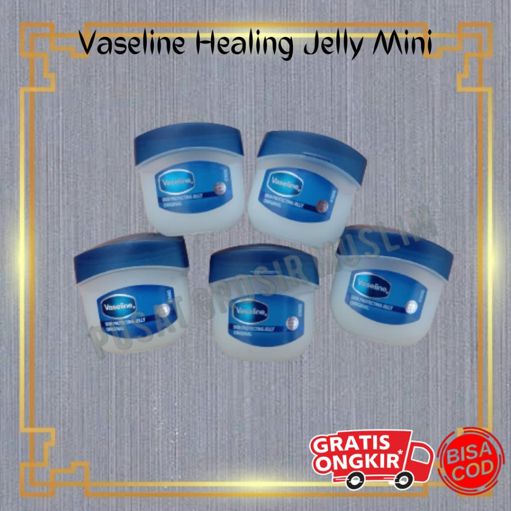 Vaseline Petroleum Pure Jelly Vasseline Mini original Saudi Kemasan 7gr