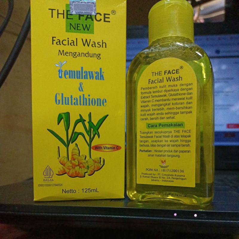 The Face Temulawak Facial Wash 125 ml