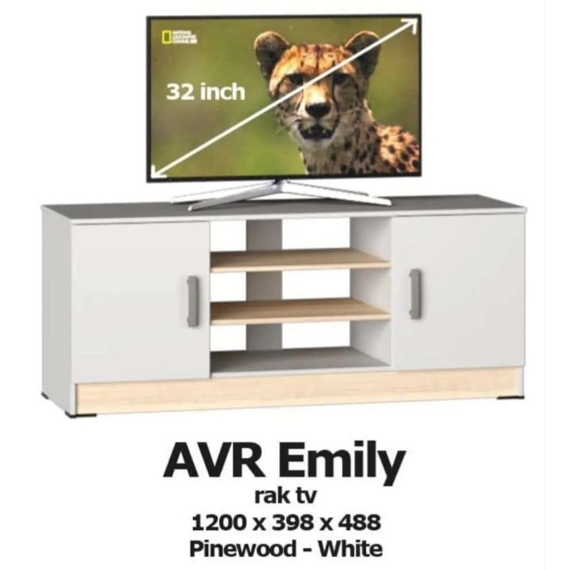 buffet tv lemari tv minimalis avr Olympic Buffett Serbaguna AVR EMILY AVR LOLA