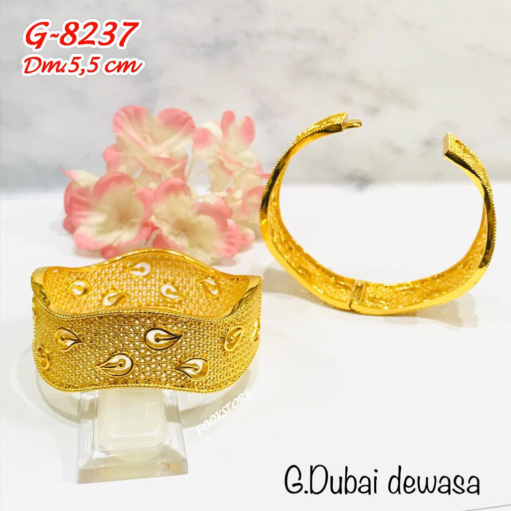 GELANG DUBAI WANITA MOTIF PERHIASAN XUPING