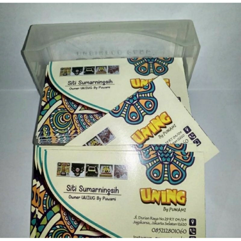 

kartu Nama Art Karton 260gram namecard