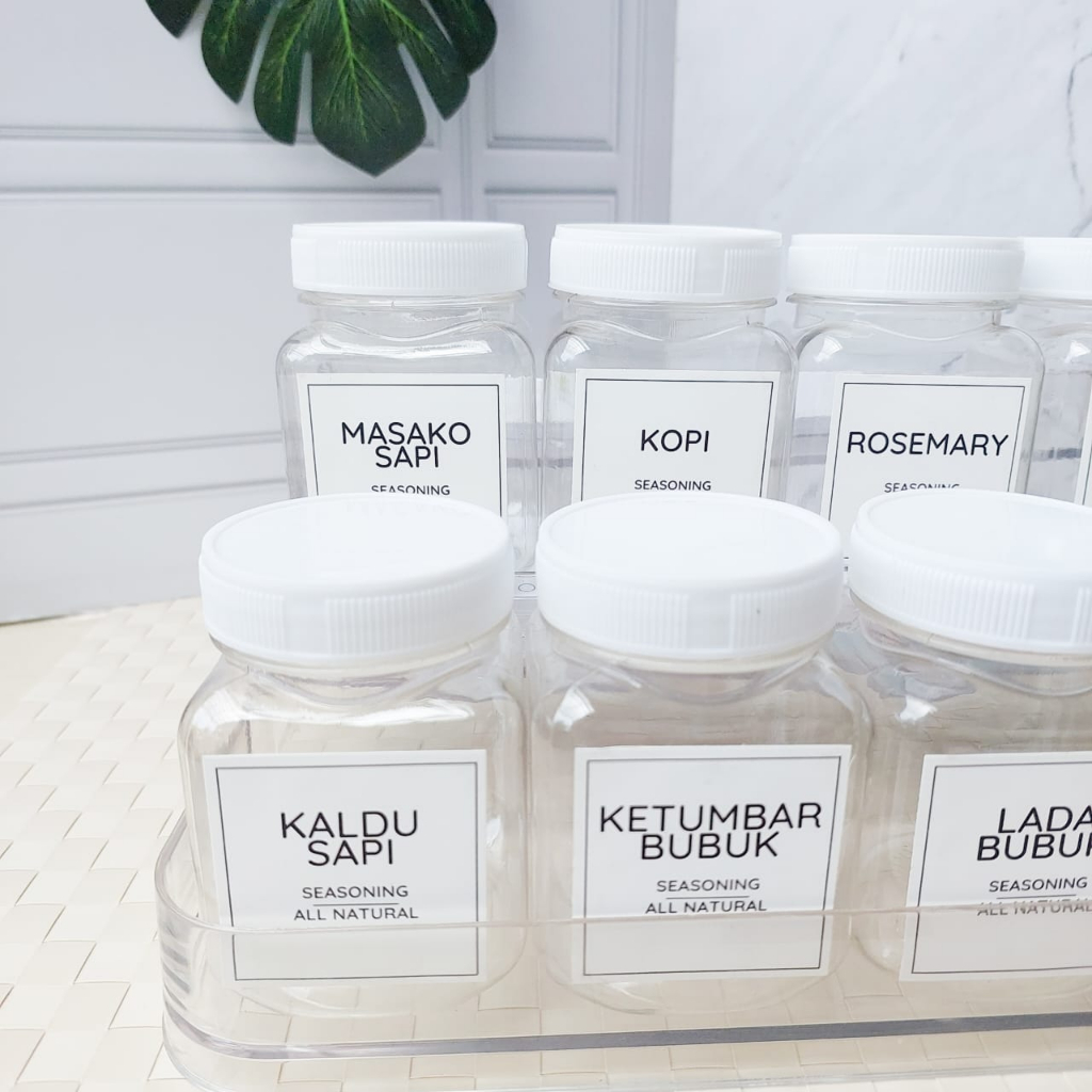 【GOGOMART】HA GRATIS SENDOK - Wadah Tempat Bumbu 200ml / Sambal Wadah Bumbu- 200ml - BUMBU HA