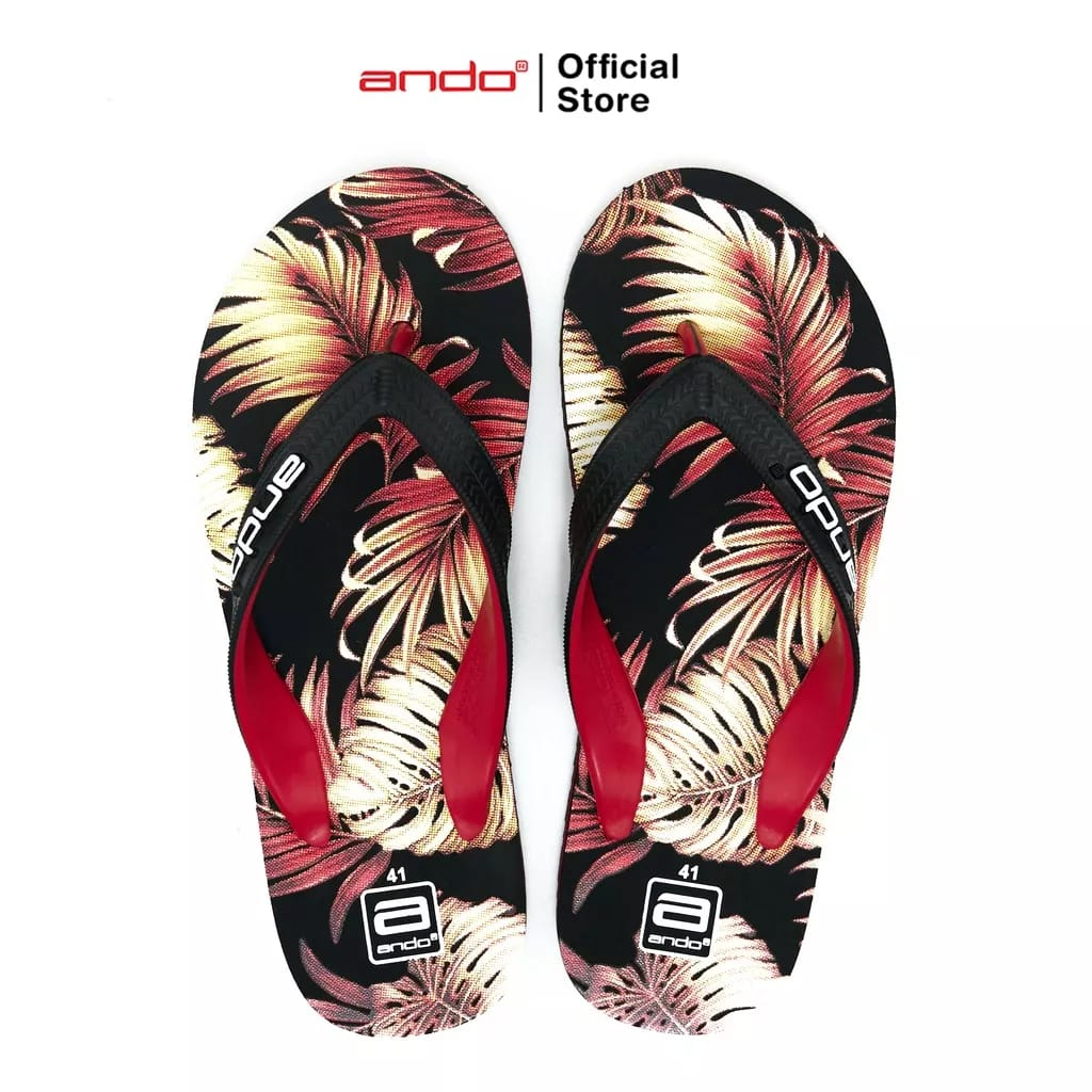 Ando Forest Terbaru Sandal Jepit Pria Premium Sol Karet Non Slip Ando Original